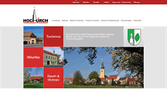 Desktop Screenshot of hochkirch.de